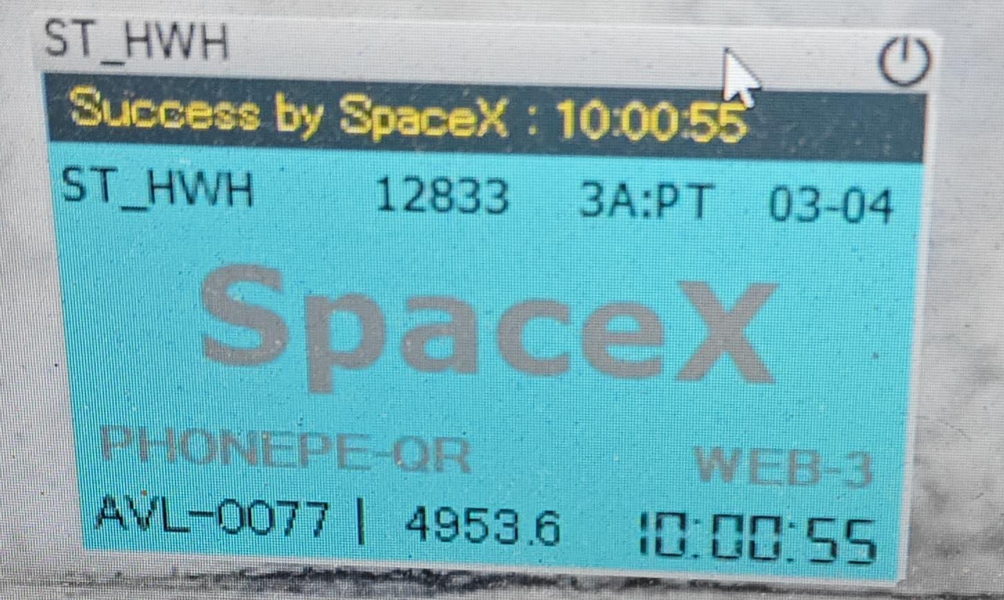 SpaceX Tatkal Software - Live IRCTC Booking Result 05